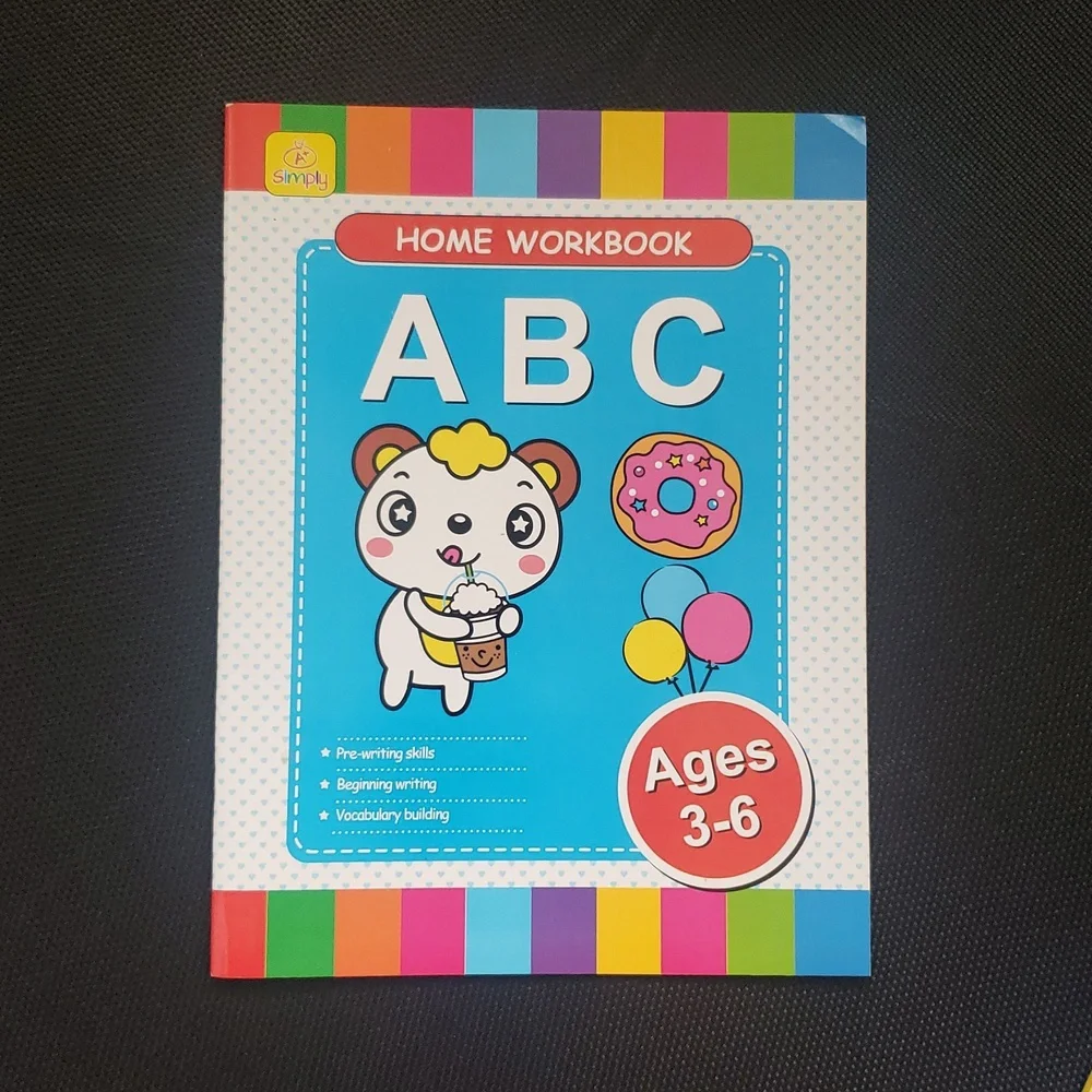 3 Pre-school Learning Books Ages 4 and up